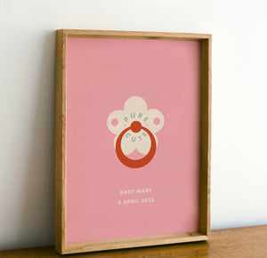 Open image in slideshow, Personalised Giclée Print - Pure Cute

