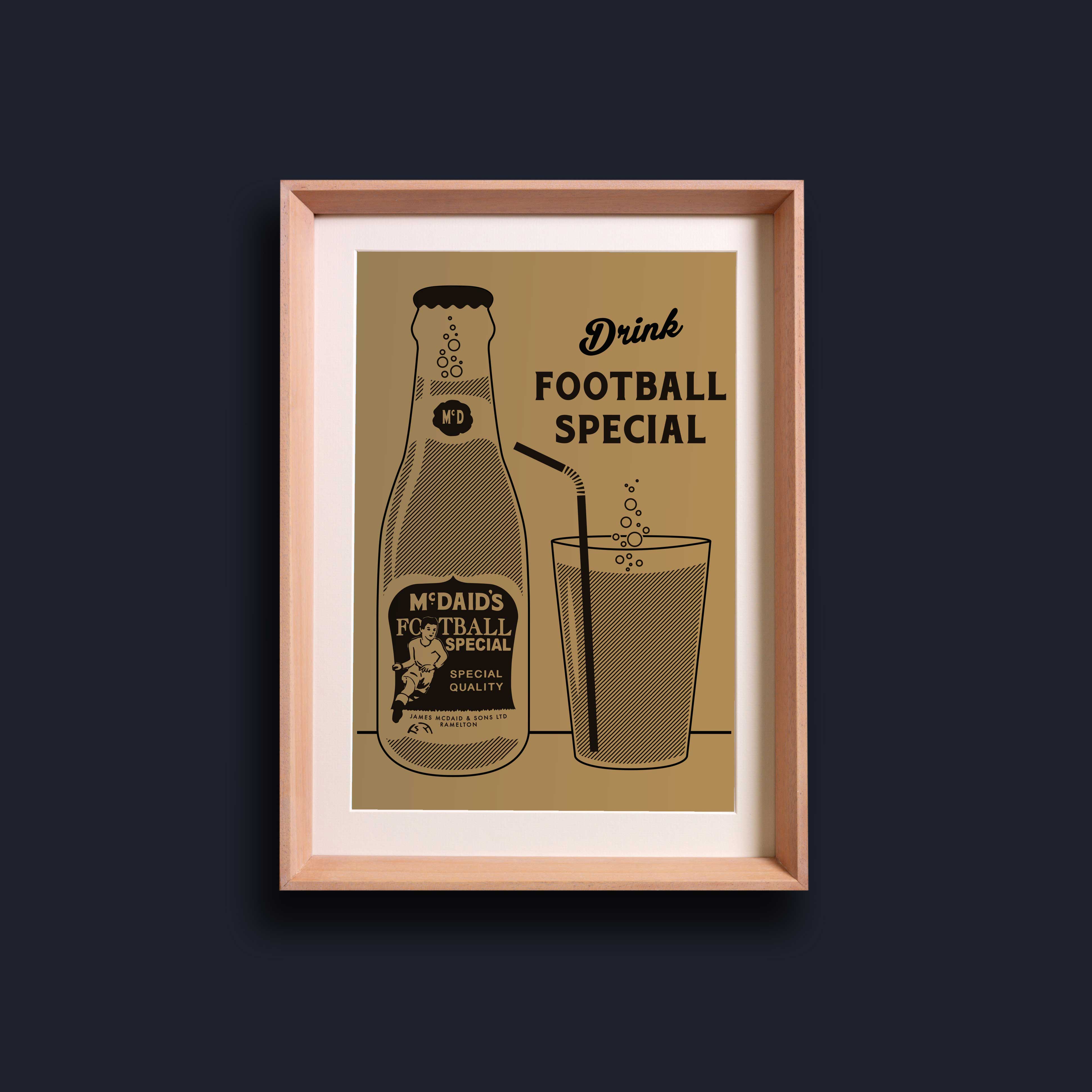 Riso Print - McDaid's Football Special